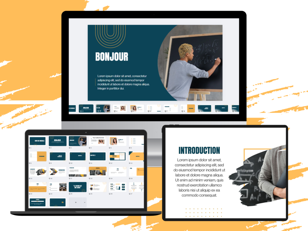 Modèle support de cours ou formation