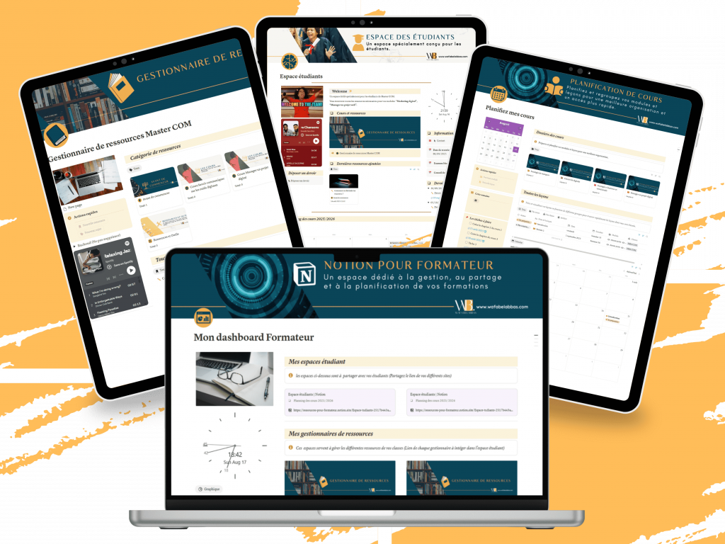 Bundle Notion pour formateur